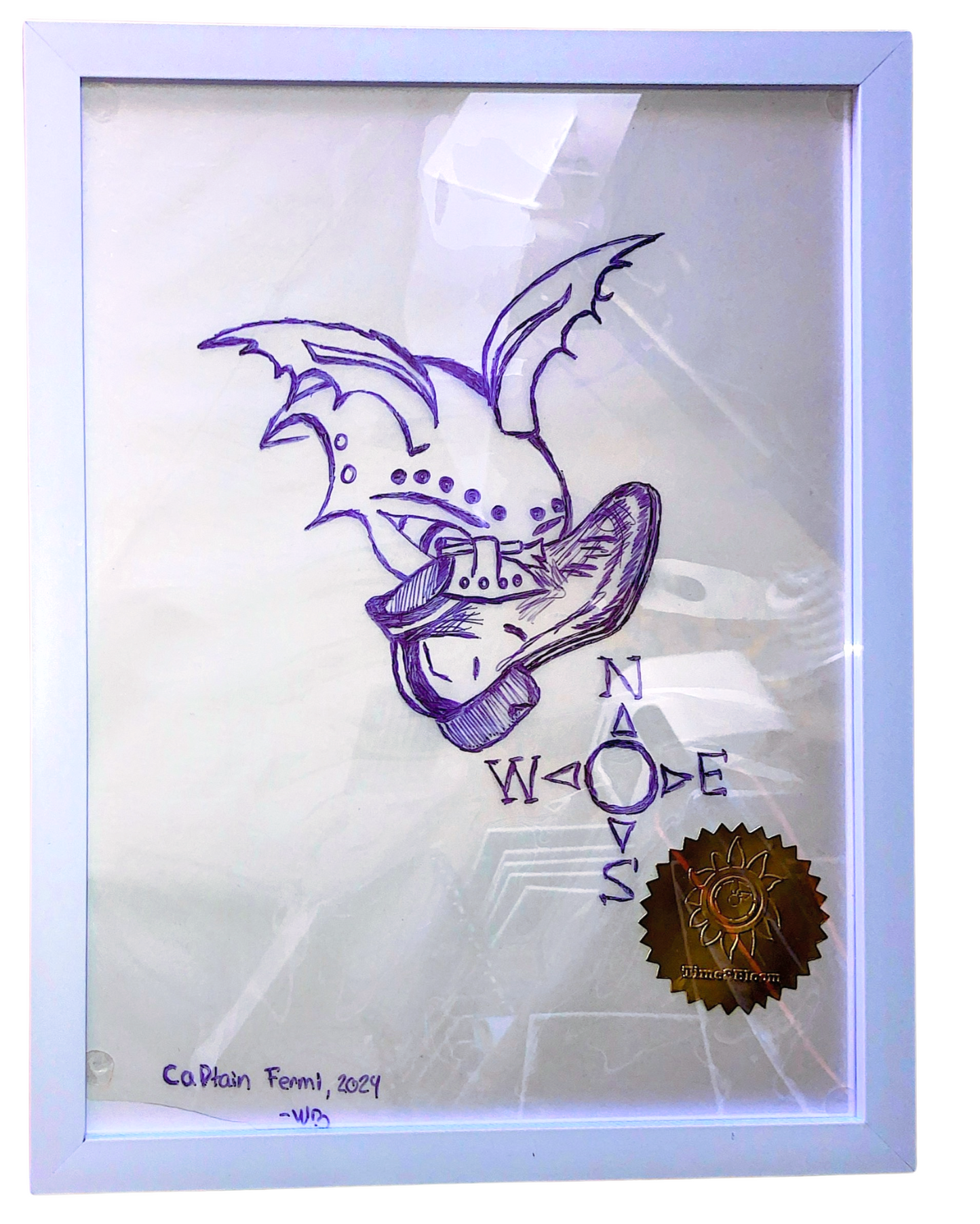 Captain Fermi 2024 — Acetate Drawing