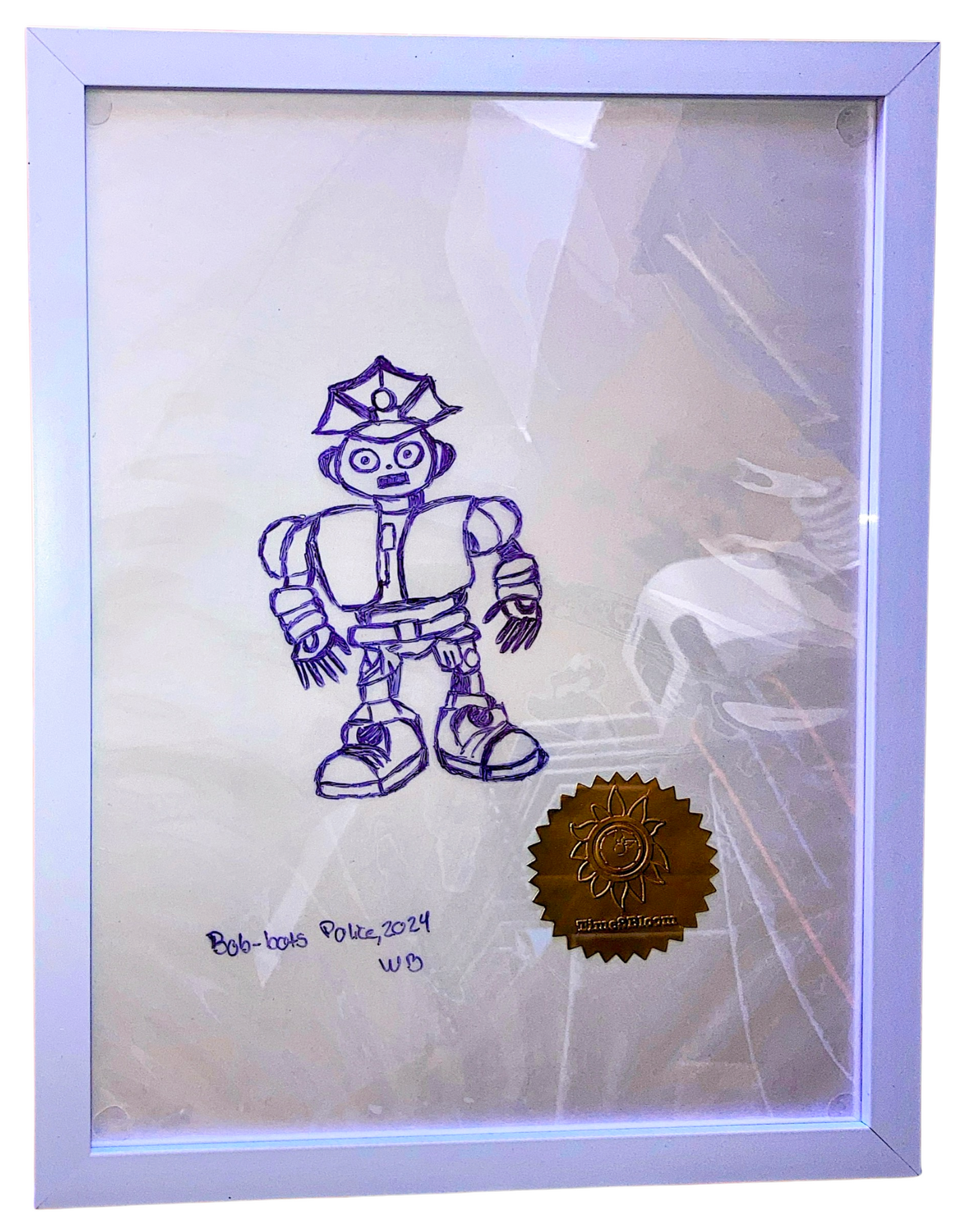 Bob Bots Police 2024 — Acetate Drawing