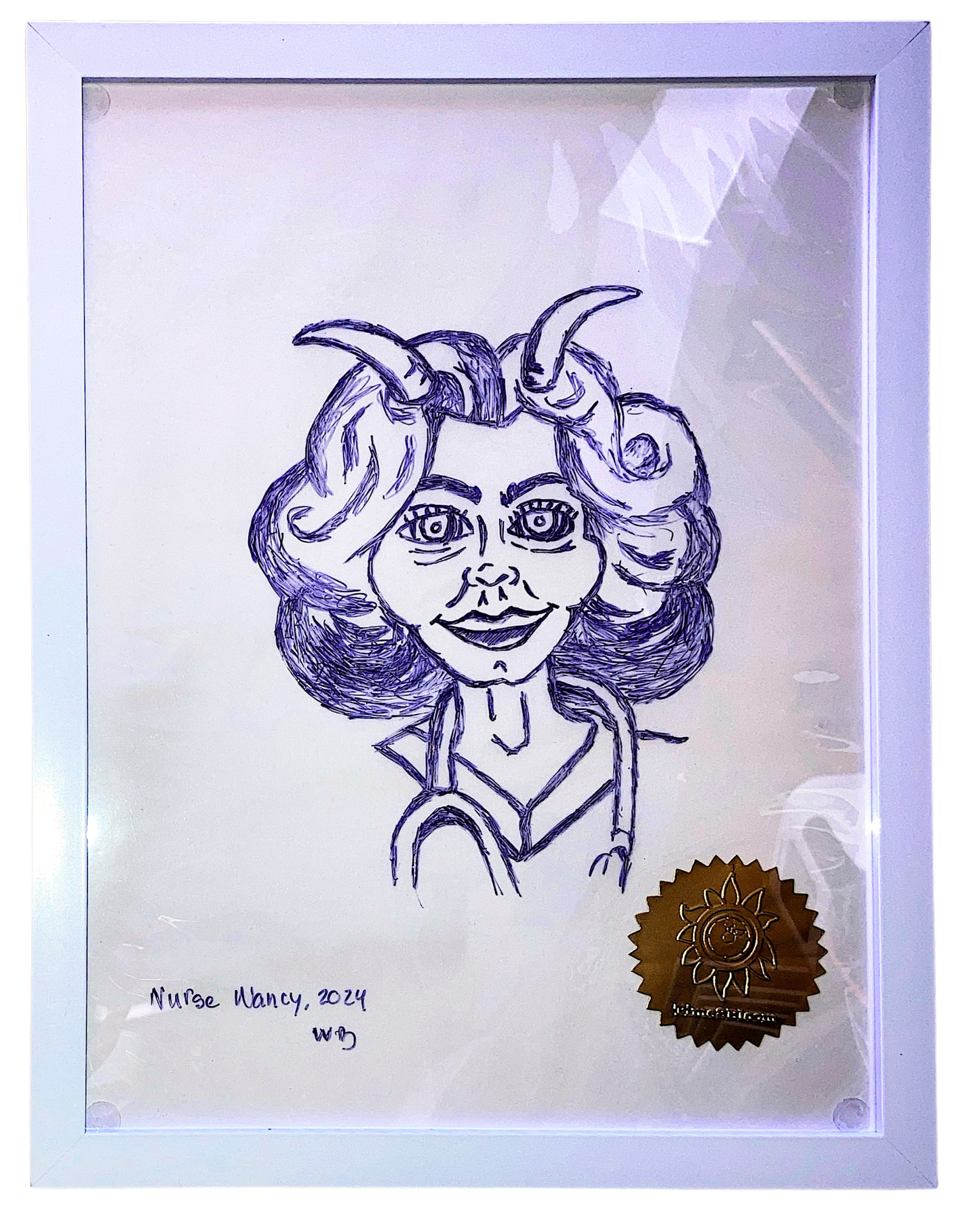 Nurse Nancy 2024 — Acetate Drawing