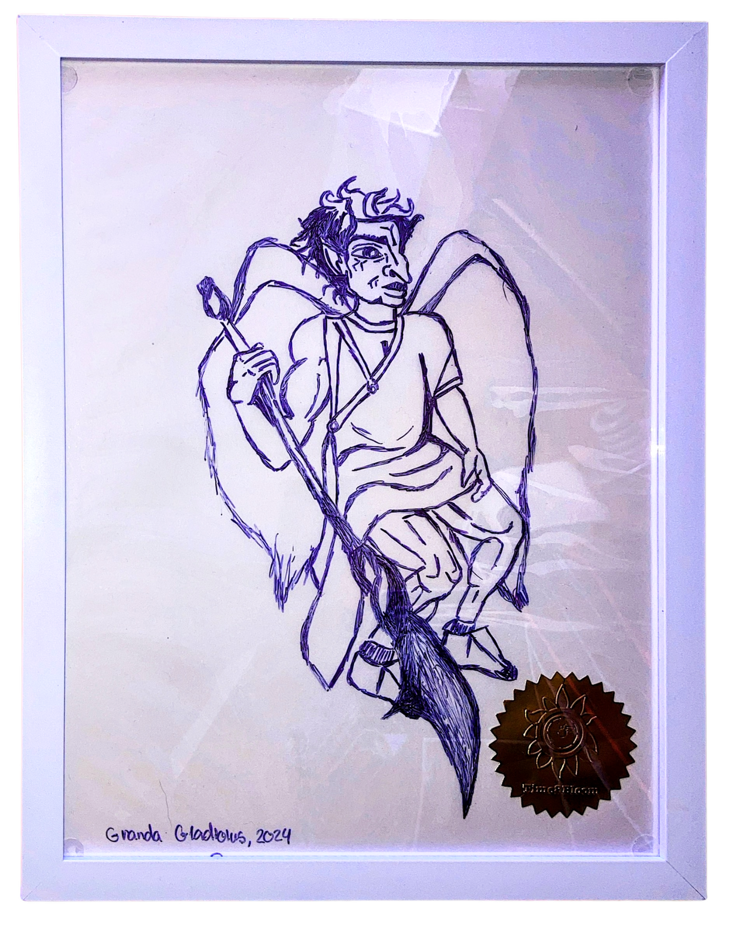 Grand Gladiolus 2024 — Acetate Drawing