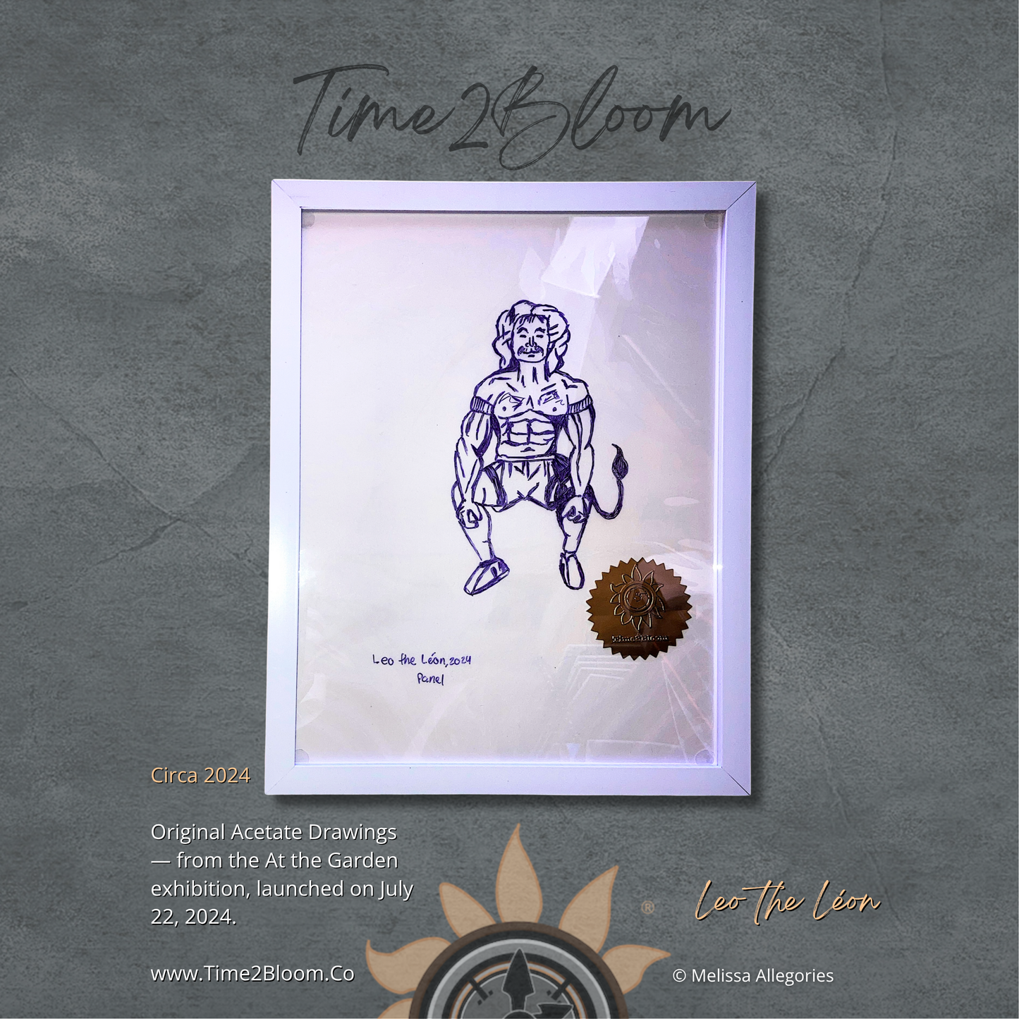 Leo the Léon 2024 — Acetate Drawing