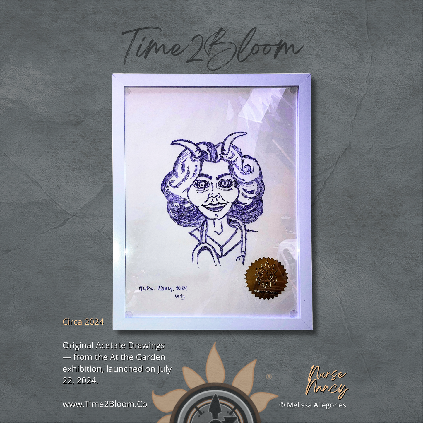 Nurse Nancy 2024 — Acetate Drawing